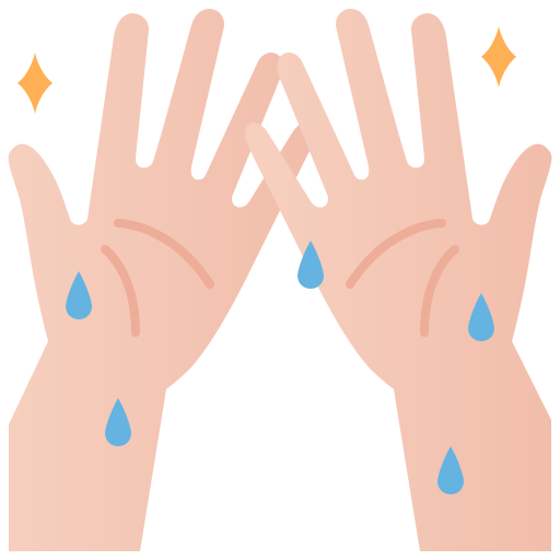 Hand washing Amethys Design Flat icon