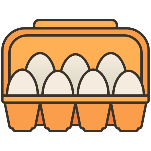 Egg Amethys Design Lineal Color icon