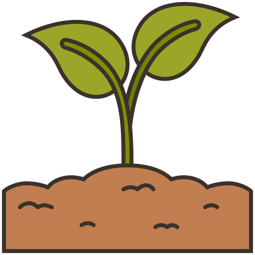 식물 Amethys Design Lineal Color icon