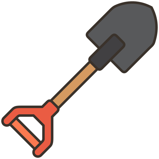 Shovel Amethys Design Lineal Color icon
