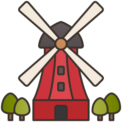Windmill Amethys Design Lineal Color icon