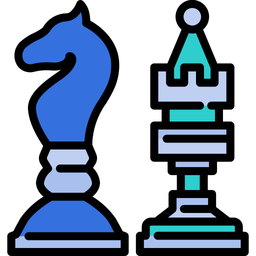 scacchi Kosonicon Lineal color icona