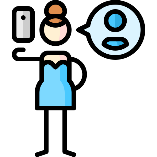 User Puppet Characters Lineal Color icon