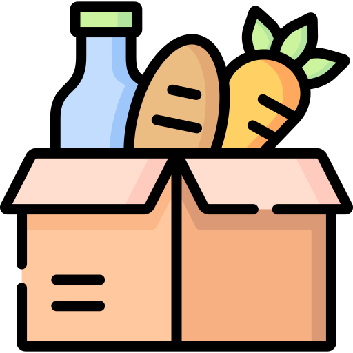 Food donation Special Lineal color icon