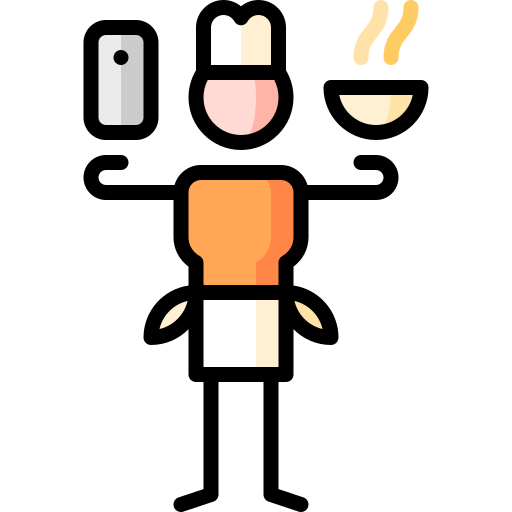 kochen Puppet Characters Lineal Color icon