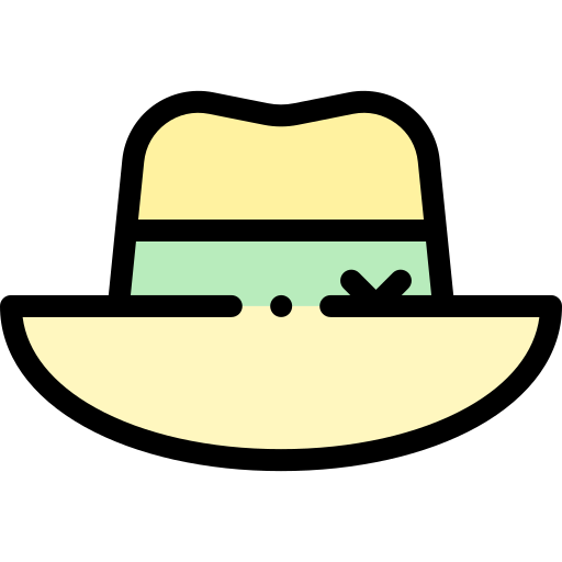 パメラの帽子 Detailed Rounded Lineal color icon