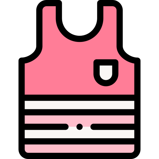 Tank top Detailed Rounded Lineal color icon