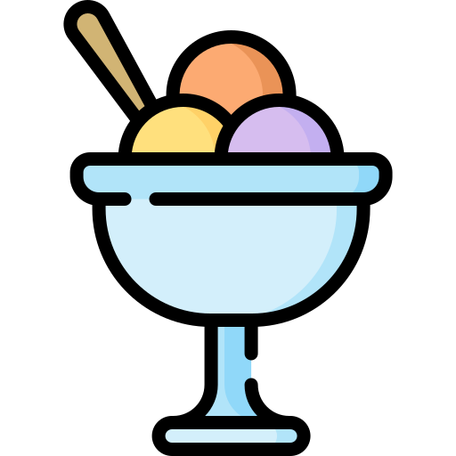 Ice cream Special Lineal color icon