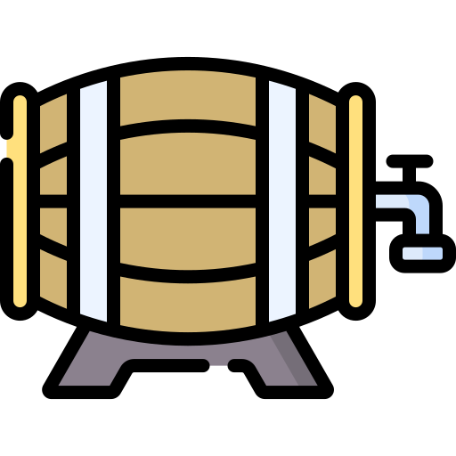 Beer keg Special Lineal color icon
