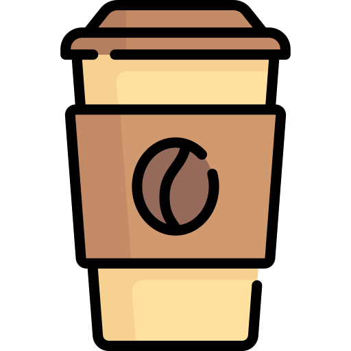 커피 컵 Special Lineal color icon