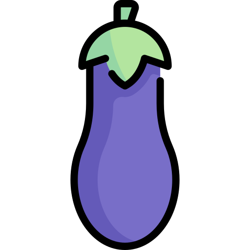 aubergine Special Lineal color icon