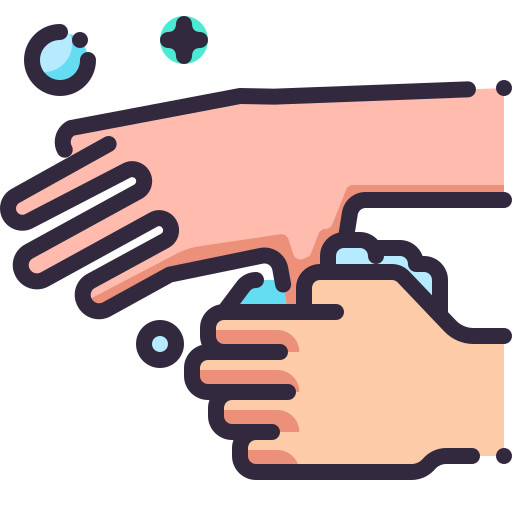 hand waschen Generic Outline Color icon