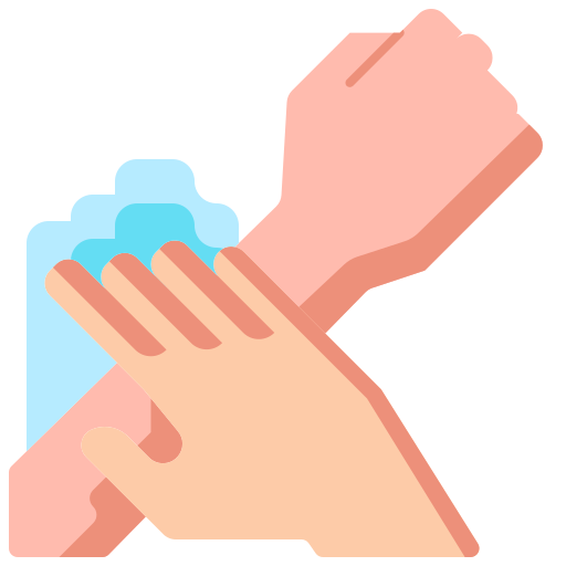 hand waschen Generic Flat icon