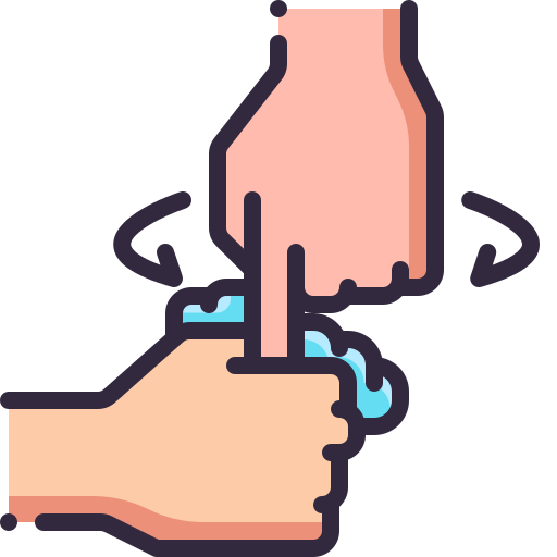 hand waschen Generic Outline Color icon