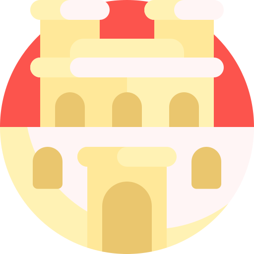 Desert Detailed Flat Circular Flat icon