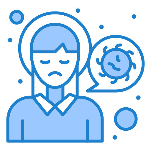 Headache Generic Blue icon