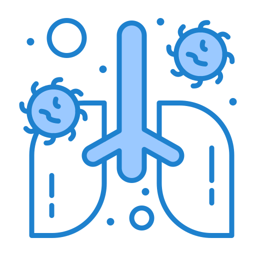 Infectious disease Generic Blue icon