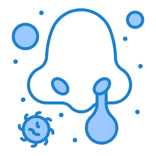 laufende nase Generic Blue icon