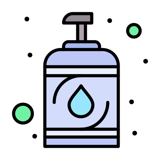 lavadora de mãos Flatart Icons Lineal Color Ícone