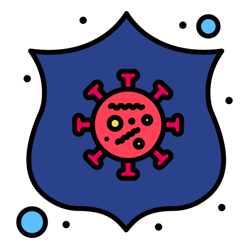 Coronavirus Flatart Icons Lineal Color icon