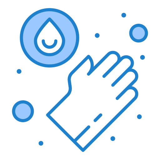 lavado a mano Generic Blue icono