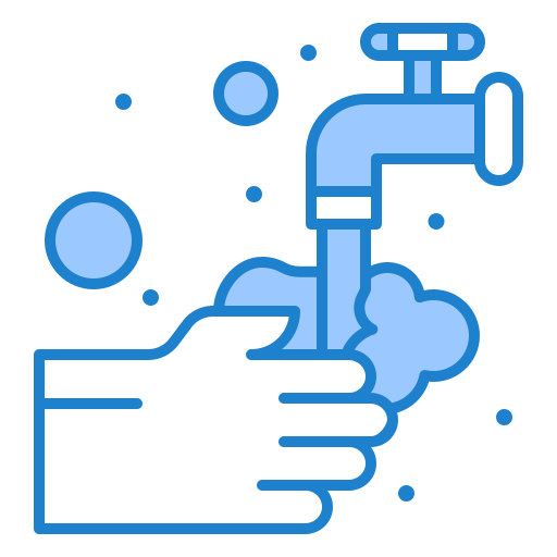 lavarse las manos Generic Blue icono