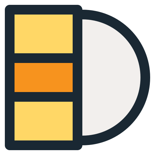 消しゴム Generic Outline Color icon