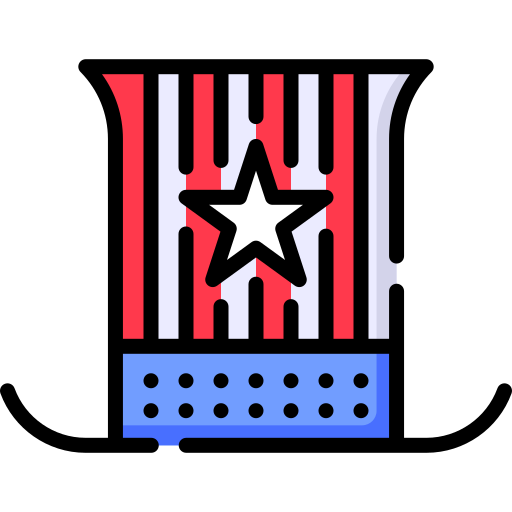 アメリカ合衆国 Special Lineal color icon