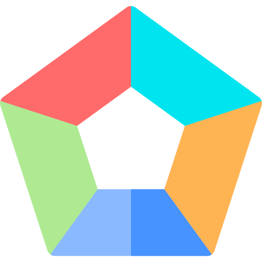 Hexagon Basic Rounded Flat icon