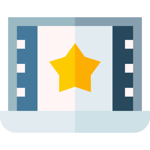 película Basic Straight Flat icono