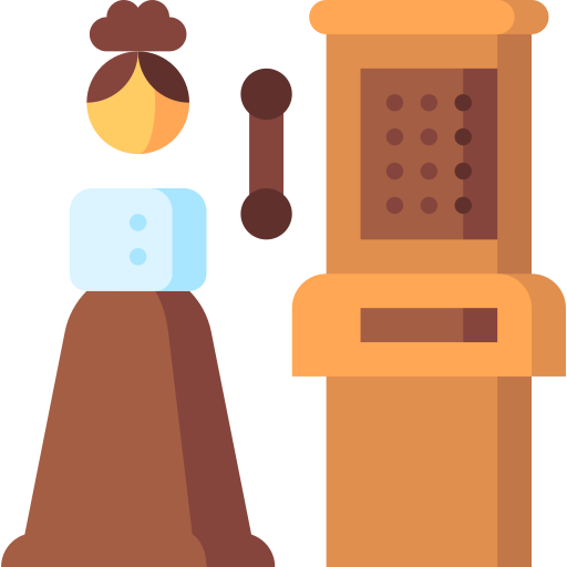 Switchboard Puppet Characters Flat icon