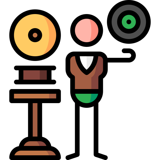 gramofon Puppet Characters Lineal Color ikona