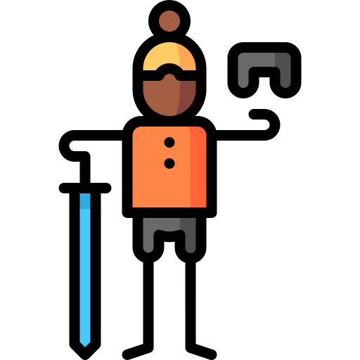 Videogame console Puppet Characters Lineal Color icon