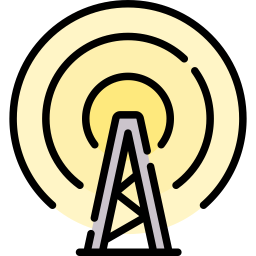 antena de rádio Special Lineal color Ícone