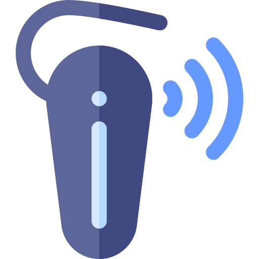 auricular Basic Rounded Flat icono