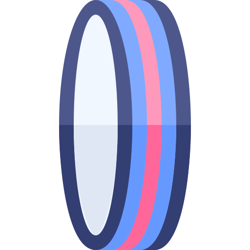 círculo Basic Rounded Flat Ícone