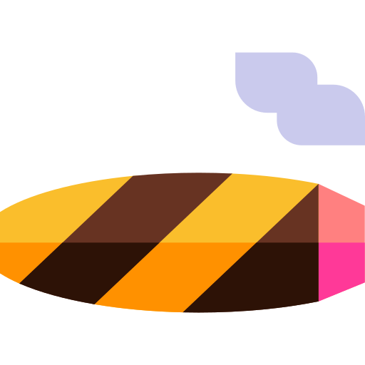zigarre Basic Straight Flat icon