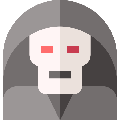 Necromancer Basic Straight Flat icon