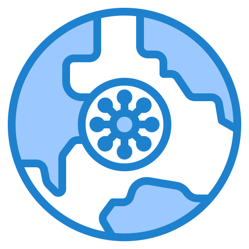 globo srip Blue icono