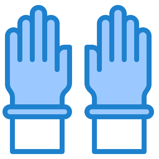 장갑 srip Blue icon