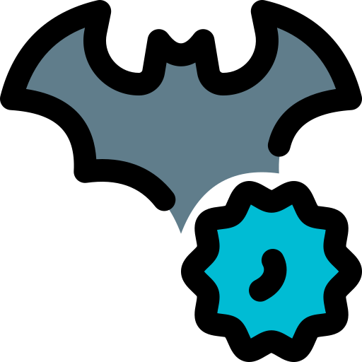Bat Pixel Perfect Lineal Color icon