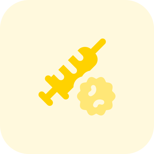 Vaccine Pixel Perfect Tritone icon