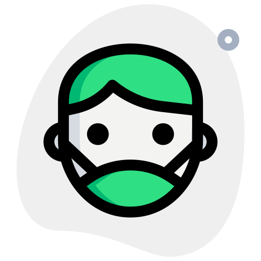 Facial mask Generic Rounded Shapes icon