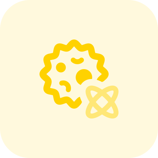 nucleair Pixel Perfect Tritone icoon