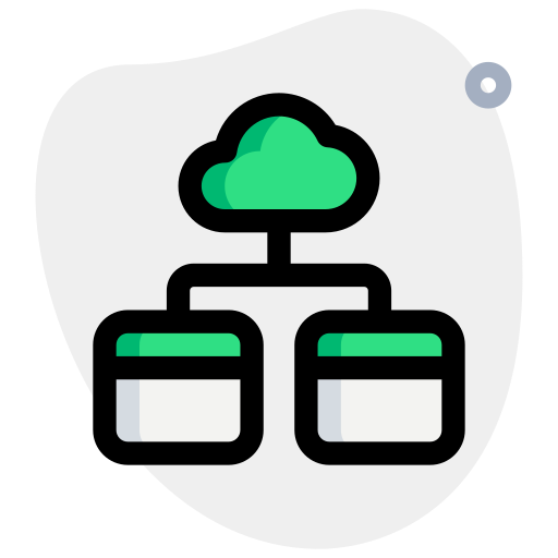 cloud-speicher Generic Rounded Shapes icon