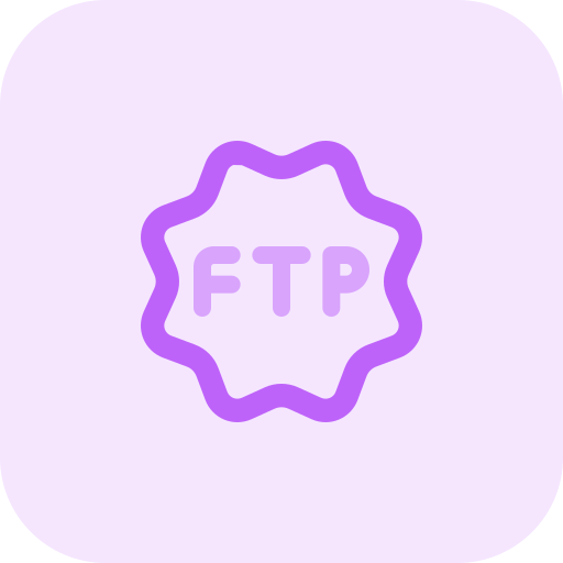ftp Pixel Perfect Tritone Ícone