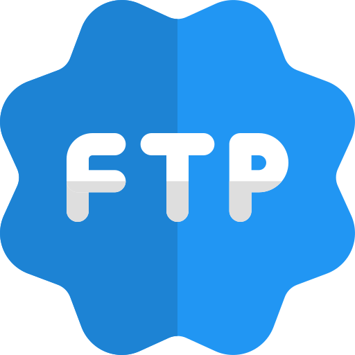 ftp Pixel Perfect Flat Ícone
