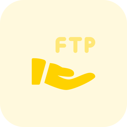Ftp Pixel Perfect Tritone icon