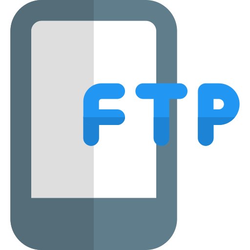 ftp Pixel Perfect Flat icona