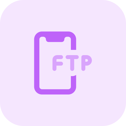 ftp Pixel Perfect Tritone Ícone